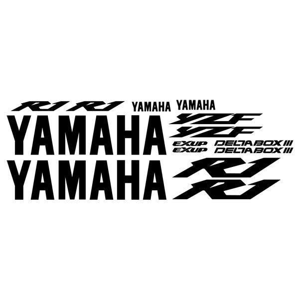 Autocollants: Kit Yamaha YZF R1 2002