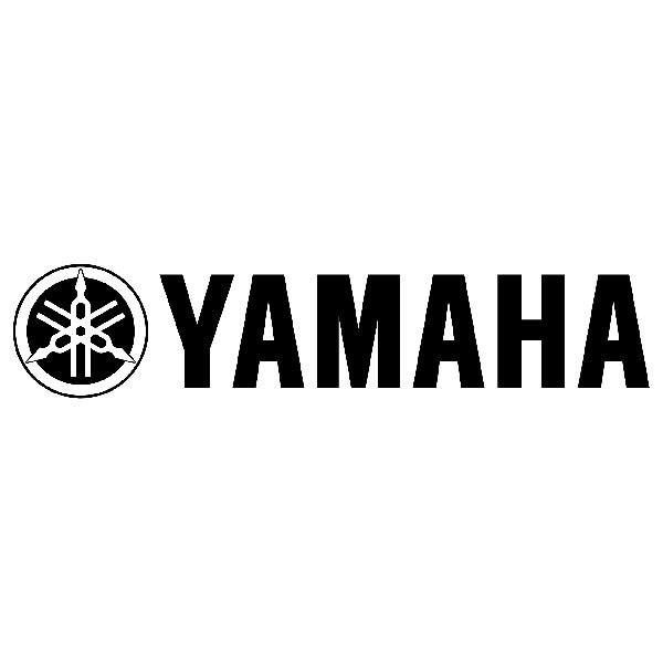 Autocollants: Logo + Yamaha