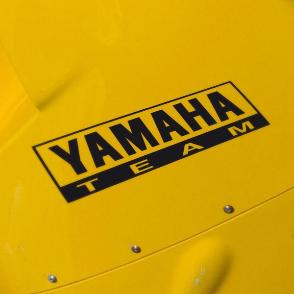 Autocollants: Yamaha Team