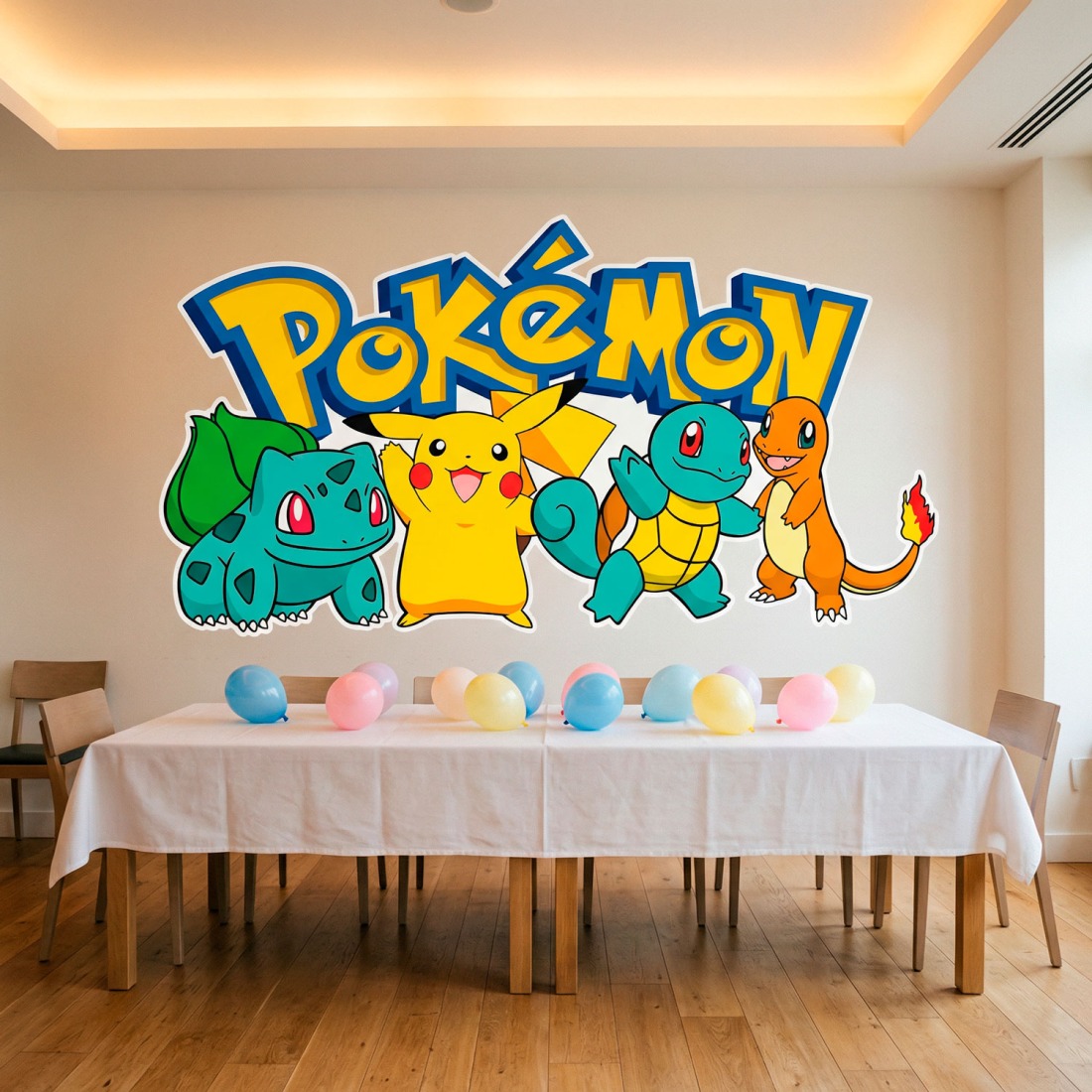 Sticker mural enfant Pokemon